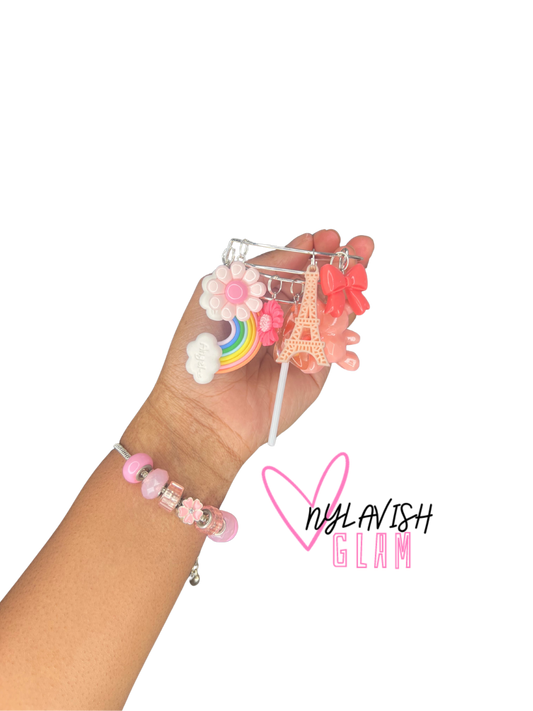 Tangerine Paradise Freestyle Bangle Set